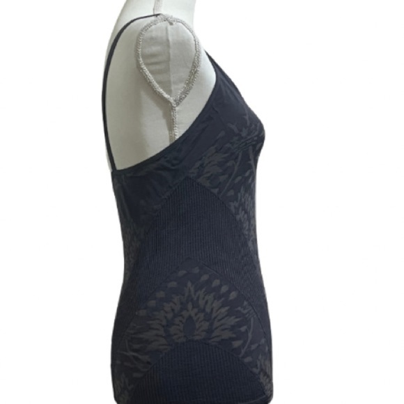 Free People Intimately Mercury Seamless Cami Tank Gray, Textured Top M/L - Picture 4 of 7